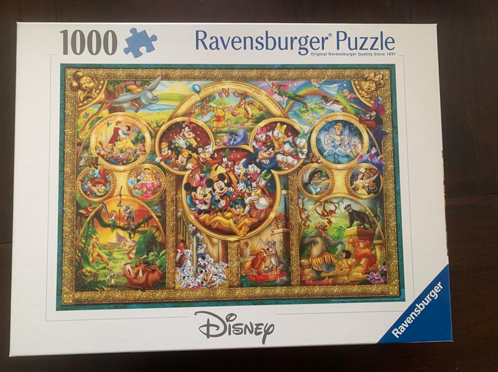 Ravensburger Disney Legpuzzel 1000 stukjes, Ophalen of Verzenden, 500 t/m 1500 stukjes, Nieuw, Legpuzzel