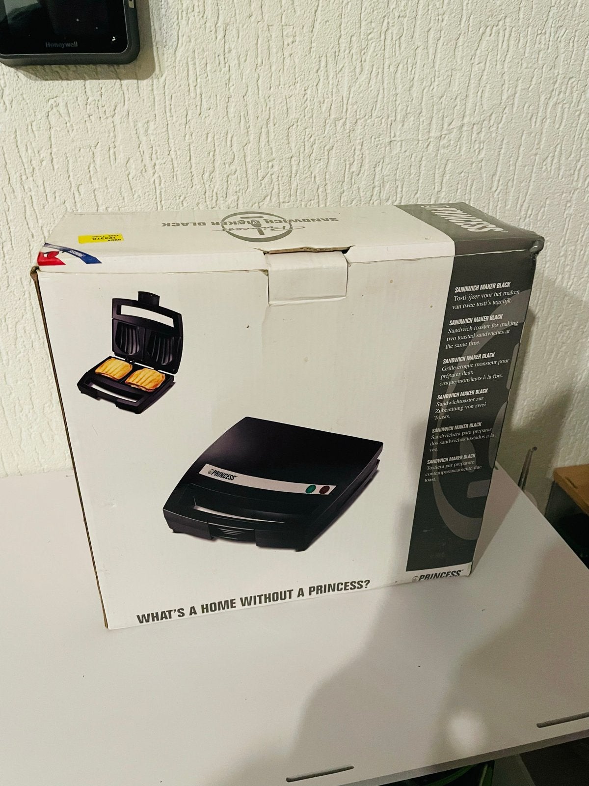 Princess Sandwich Maker Black - Nieuw in doos, Ophalen, Zo goed als nieuw