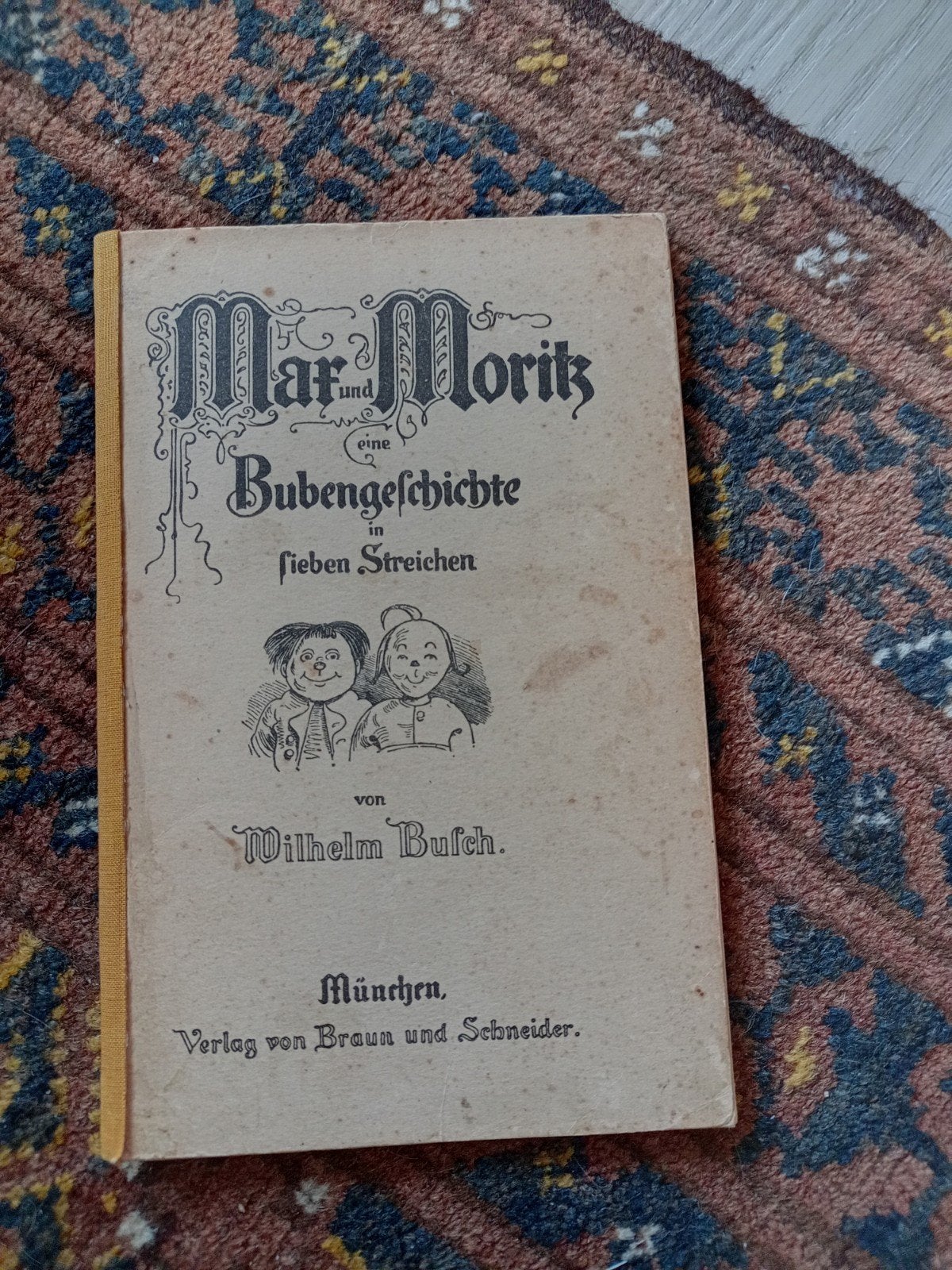 Max und Moritz - Wilhelm Busch (1925 Jubileumeditie), Gelezen, Ophalen of Verzenden, Sprookjes, Wilhelm Busch