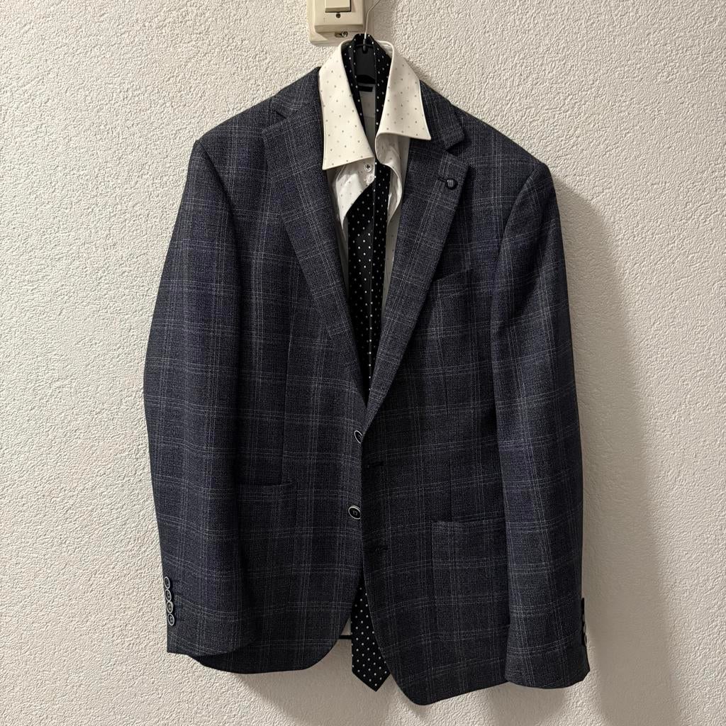 Hatemoglu Grijs Colbert, Kleding | Heren, Kostuums en Colberts, Ophalen of Verzenden, Nieuw, Overige maten, Grijs