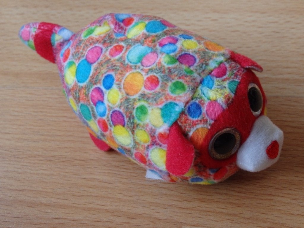 Ty knuffeltje met stippen uit Mc Donalds Happy Meal 2019, Ophalen, Zo goed als nieuw, Overige typen, Klein (minder dan 20 cm)