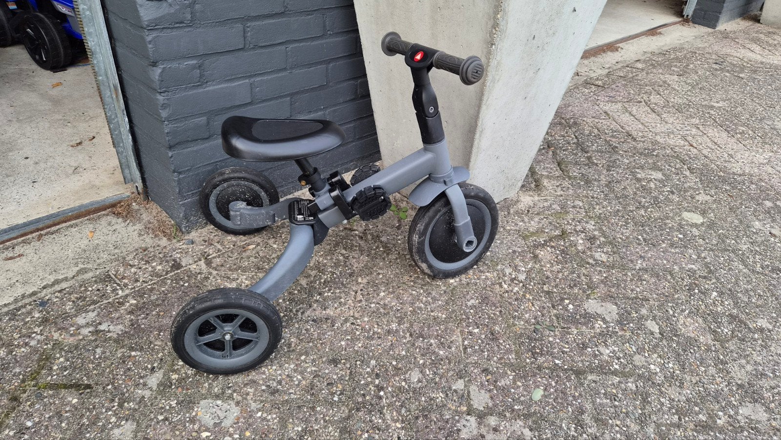 3-in-1 Kinderfiets: Driewieler, Loopfiets & Trappers