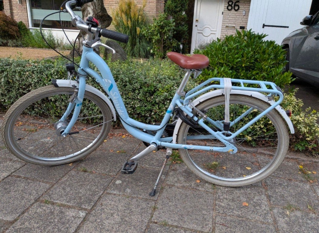 meisjesfiets 24 inch, Fietsen en Brommers, Fietsen | Meisjes, Ophalen, Terugtraprem, Versnellingen, Pucky