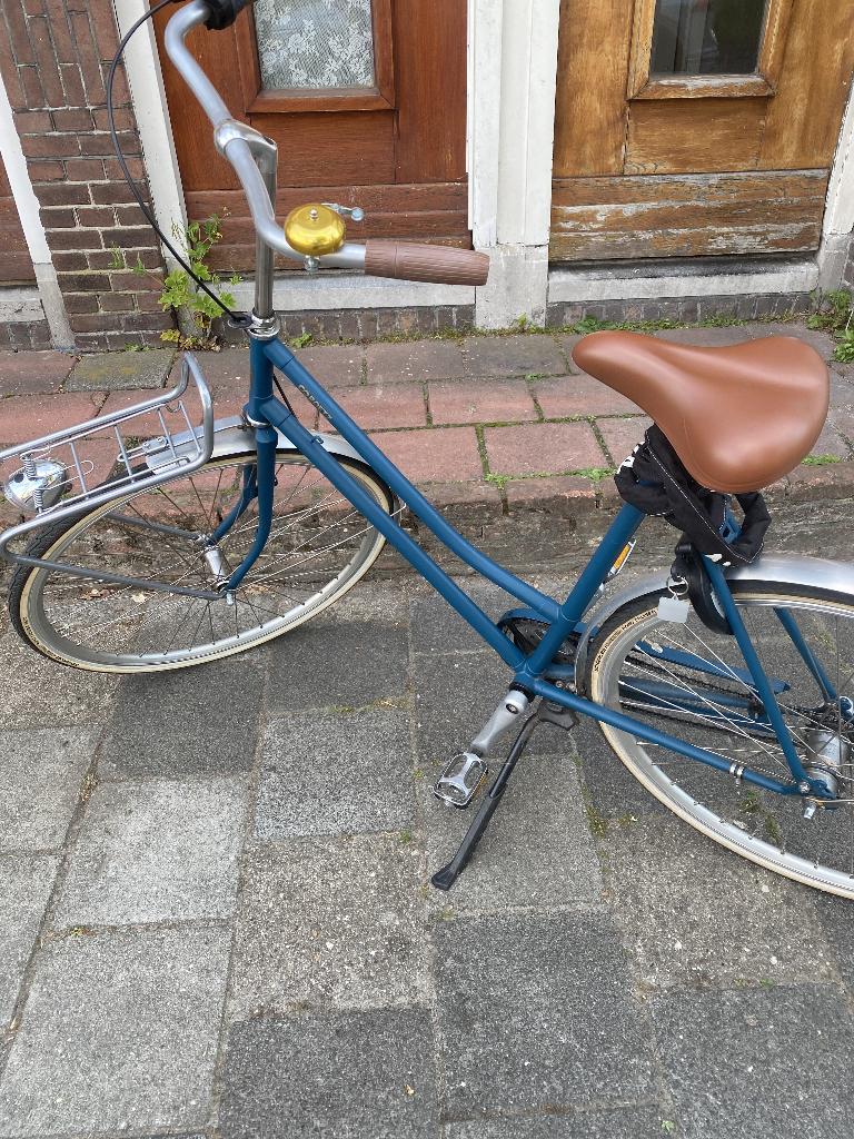 Roetz Road Ocean Blue Stadfietsen, Terugtraprem, 53 tot 56 cm, Versnellingen, Zo goed als nieuw