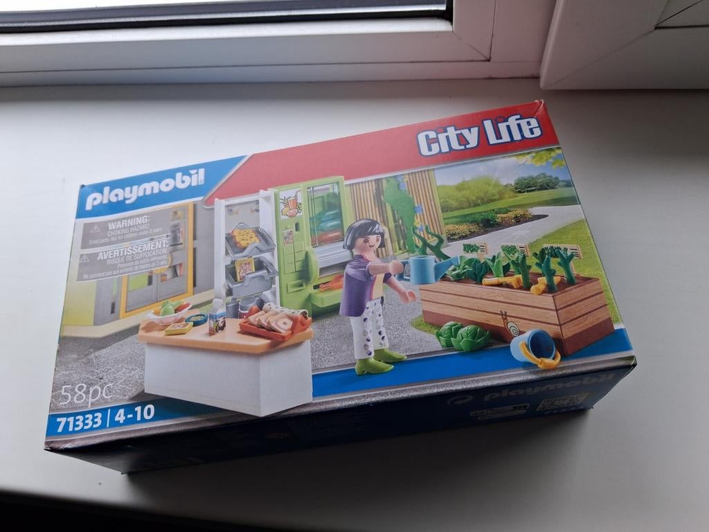 Playmobil City Life Winkel 71333 moestuin groente, Ophalen of Verzenden