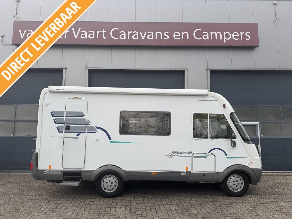 Hymer B544 Kleine compacte intergaal camper voor 5 personen, Caravans en Kamperen, Campers, Integraal, Reservewiel, Fiat, Bedrijf