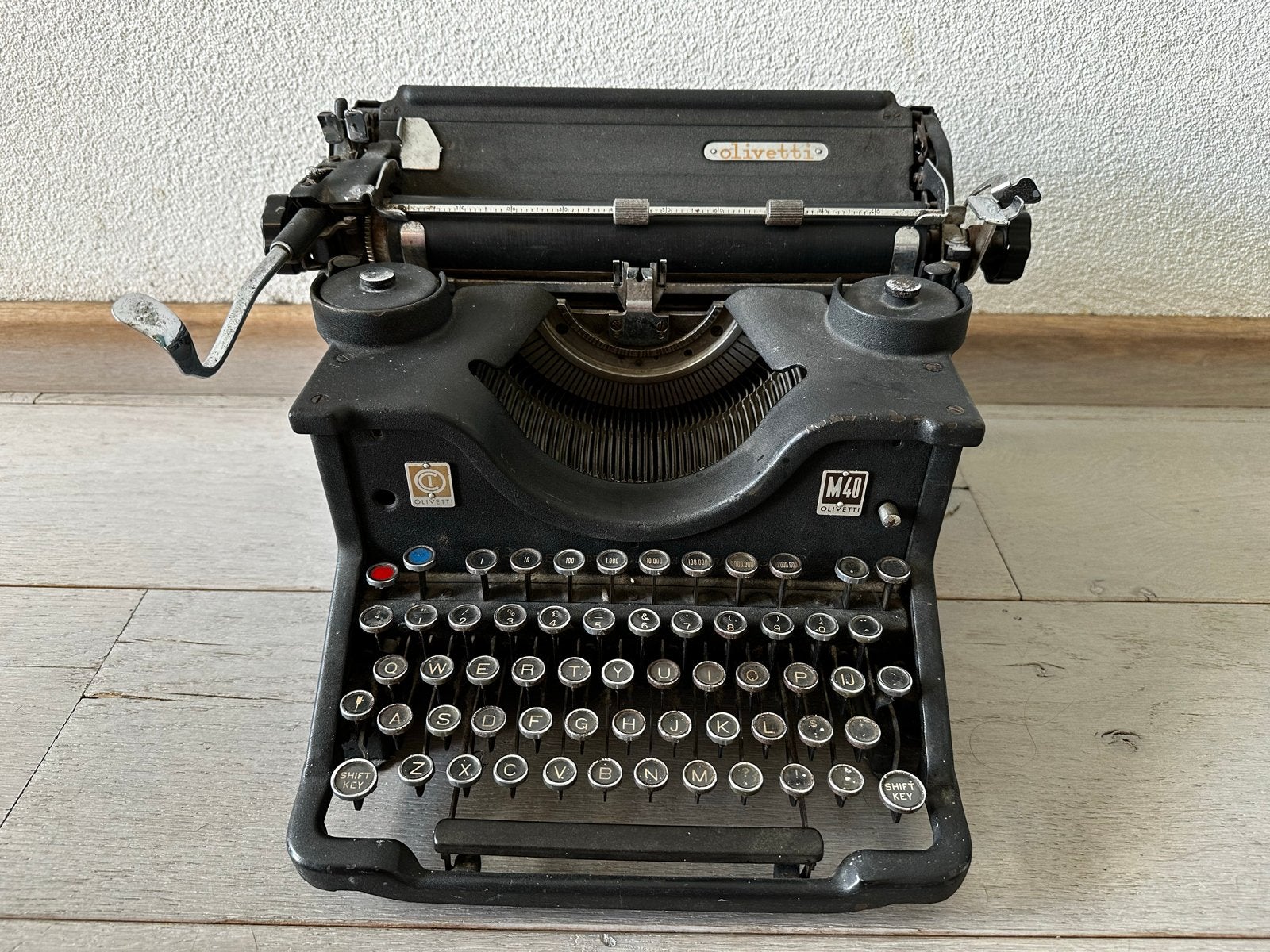 Olivetti typemachine, Antiek en Kunst, Ophalen