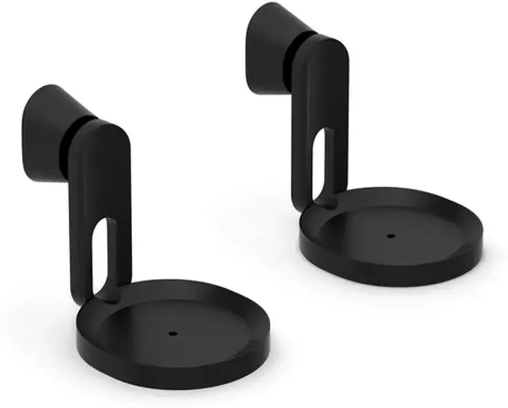 Set Era 100 Wall Mount Zwart (x2)