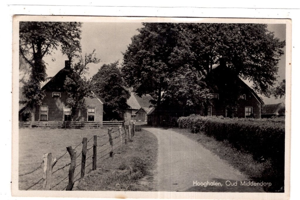 Hooghalen Dorp, Verzenden, 1920 tot 1940, Drenthe