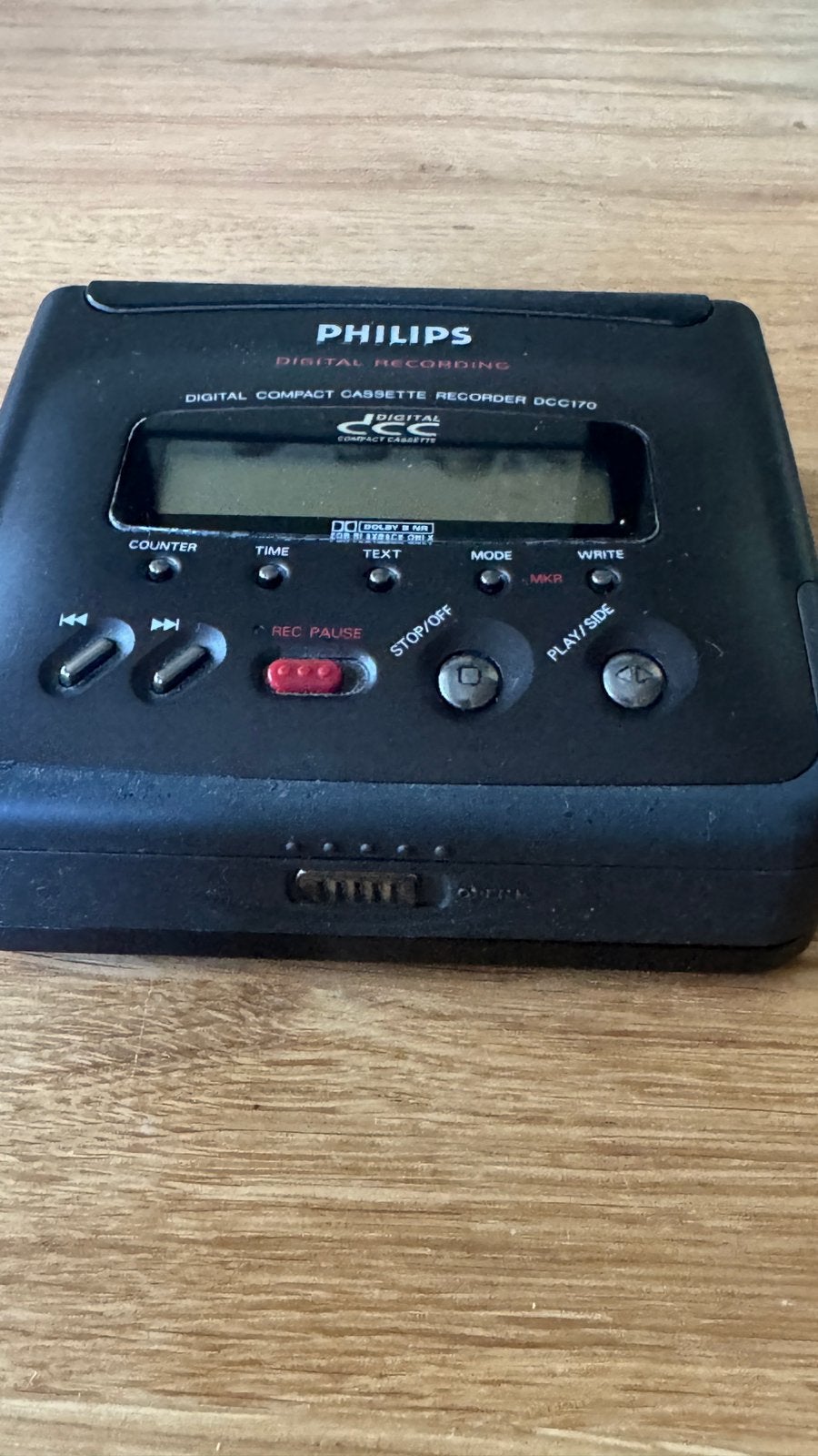 Philips DCC 170 recorder (lezen!), Audio, Tv en Foto, Ophalen of Verzenden, Walkman