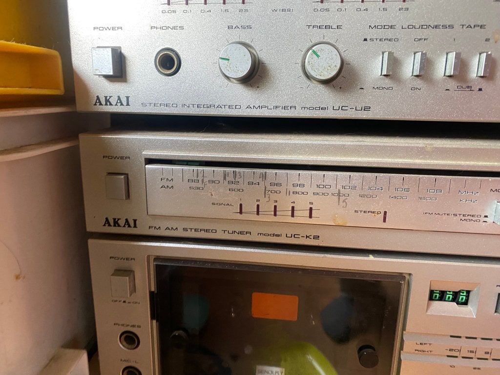 Akai miniset jaren 70, -, -, Ophalen of Verzenden, Niet werkend