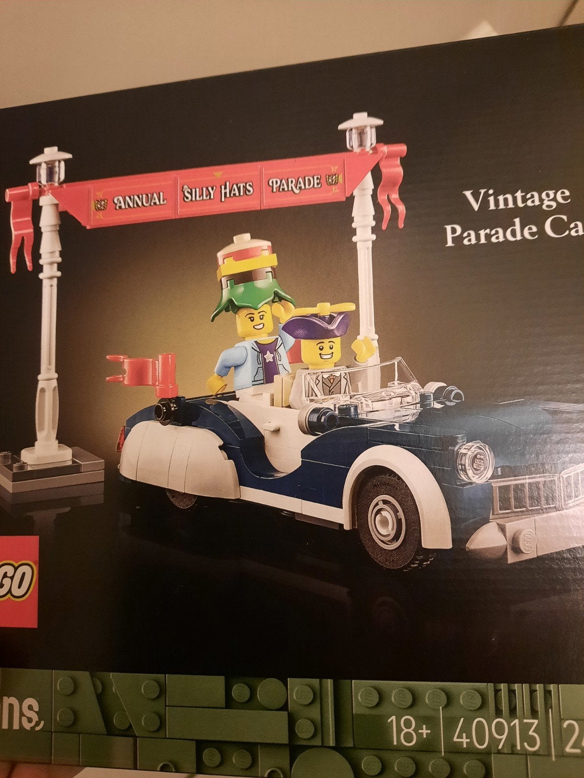 LEGO Icons Vintage Parade Car (40913) nieuw in doos, Lego, Nieuw, Ophalen of Verzenden, Complete set