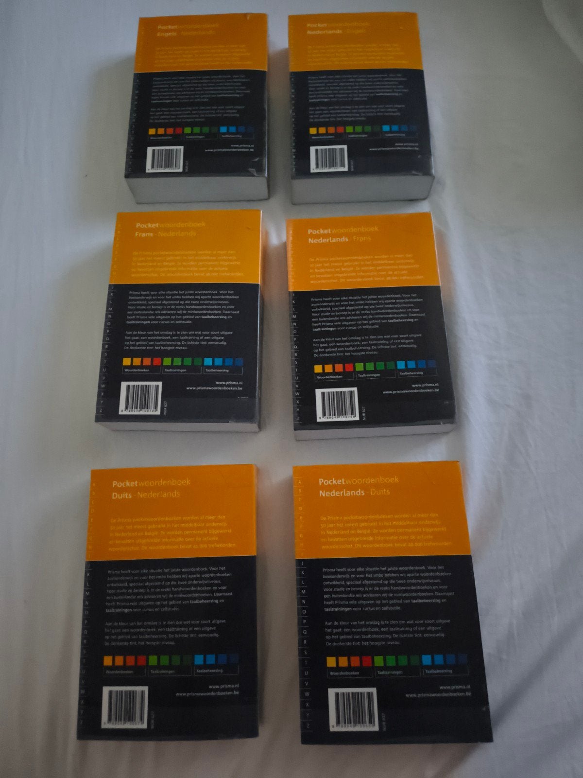 Prisma Pocketwoordenboeken: Engels, Frans, Duits (6 delen), Boeken, Woordenboeken, Ophalen, Nieuw, Prisma of Spectrum, Nederlands