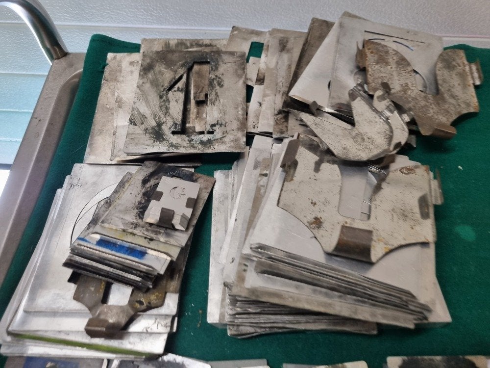 sjablonen stensels zink veel verschillende, Ophalen of Verzenden, 'T Olde Gre-j, Info@toldegrej.nl, Endepoelstraat 20f Didam