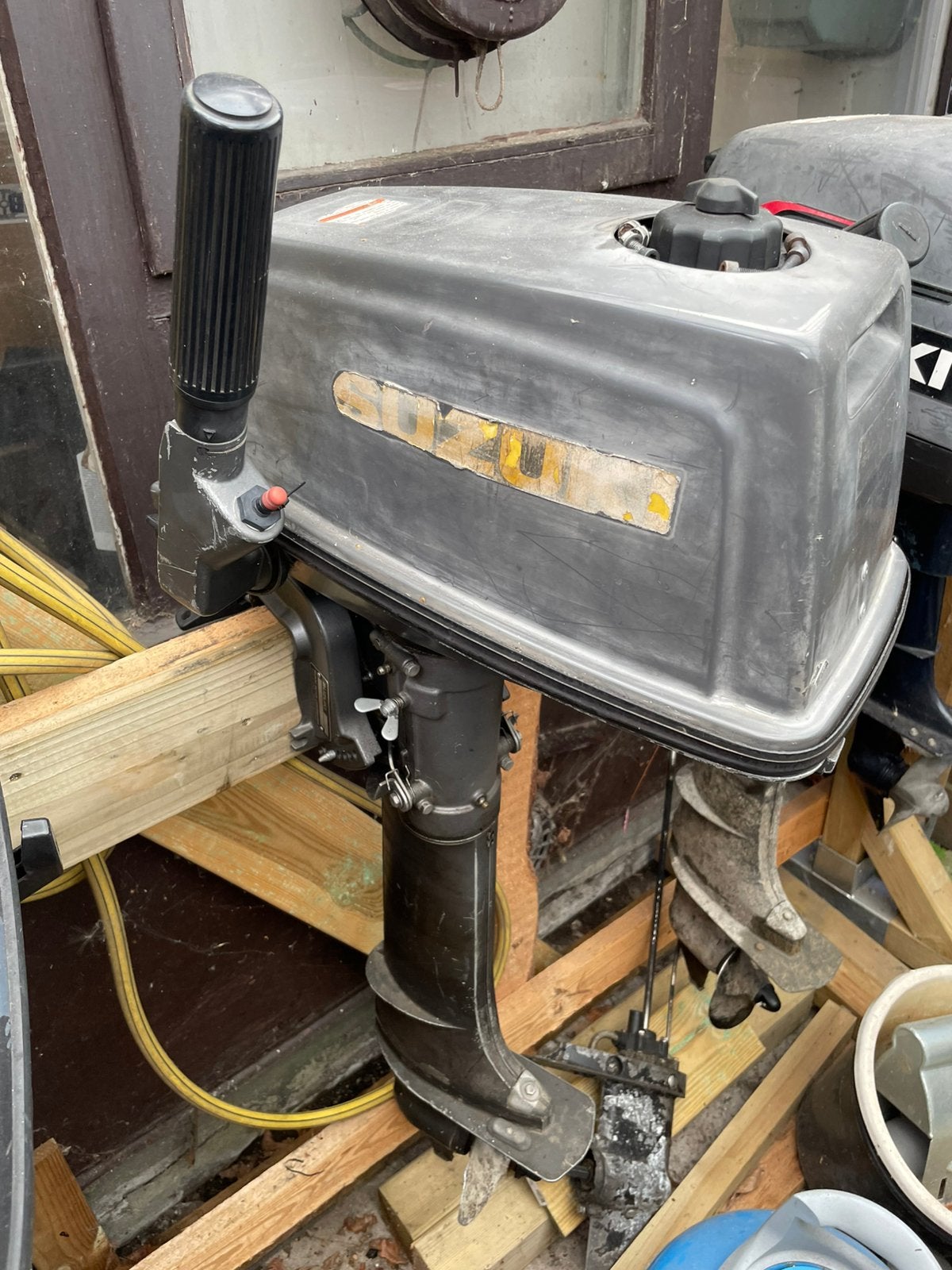 Loop sloop Suzuki DT4, Ophalen, Gebruikt, Motor en Techniek, Motorboot