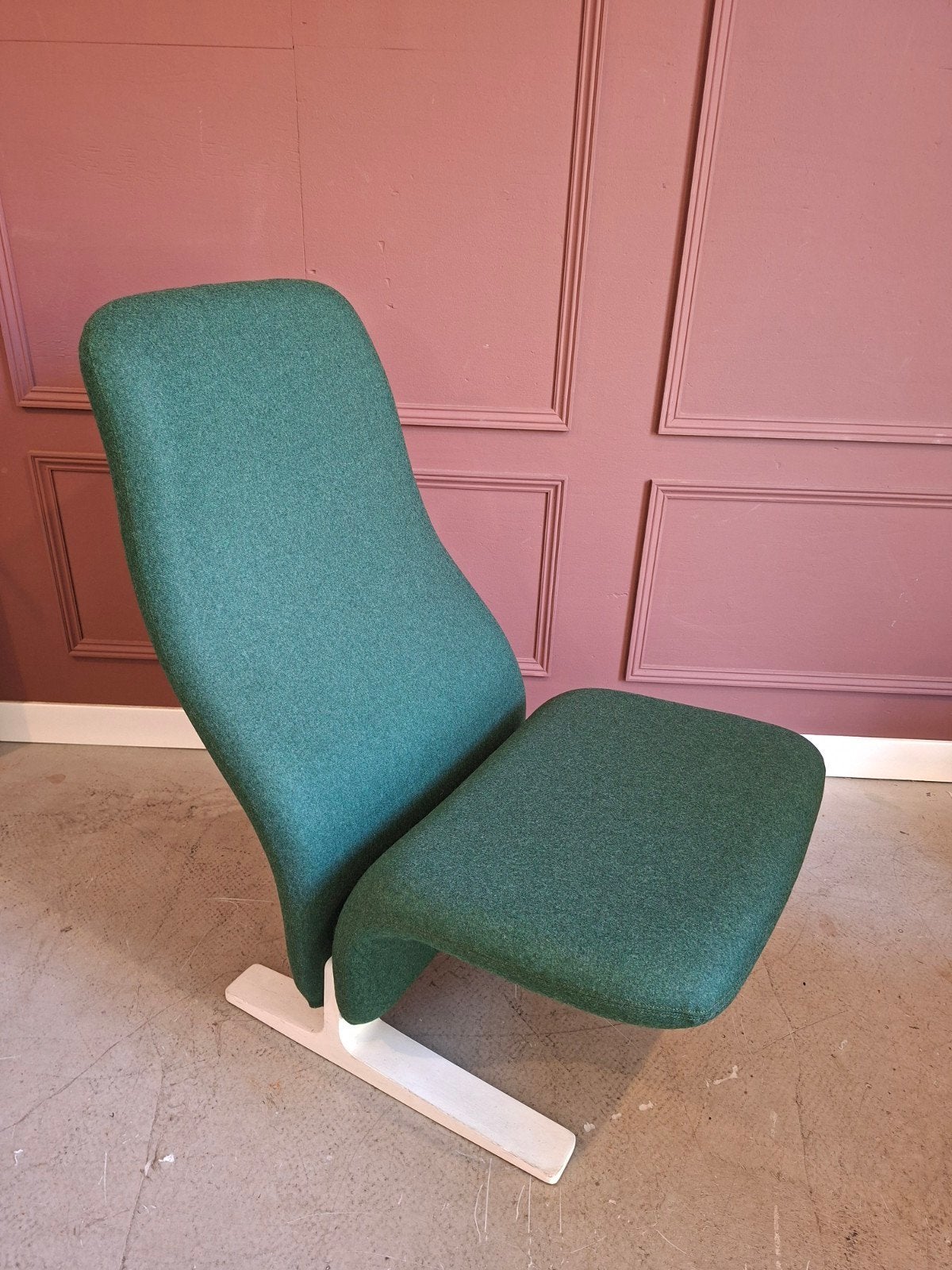 Artifort Concorde fauteuil - Groen, Huis en Inrichting, Stoelen, Overige kleuren, Modern, Design, Mid-century, Ophalen of Verzenden