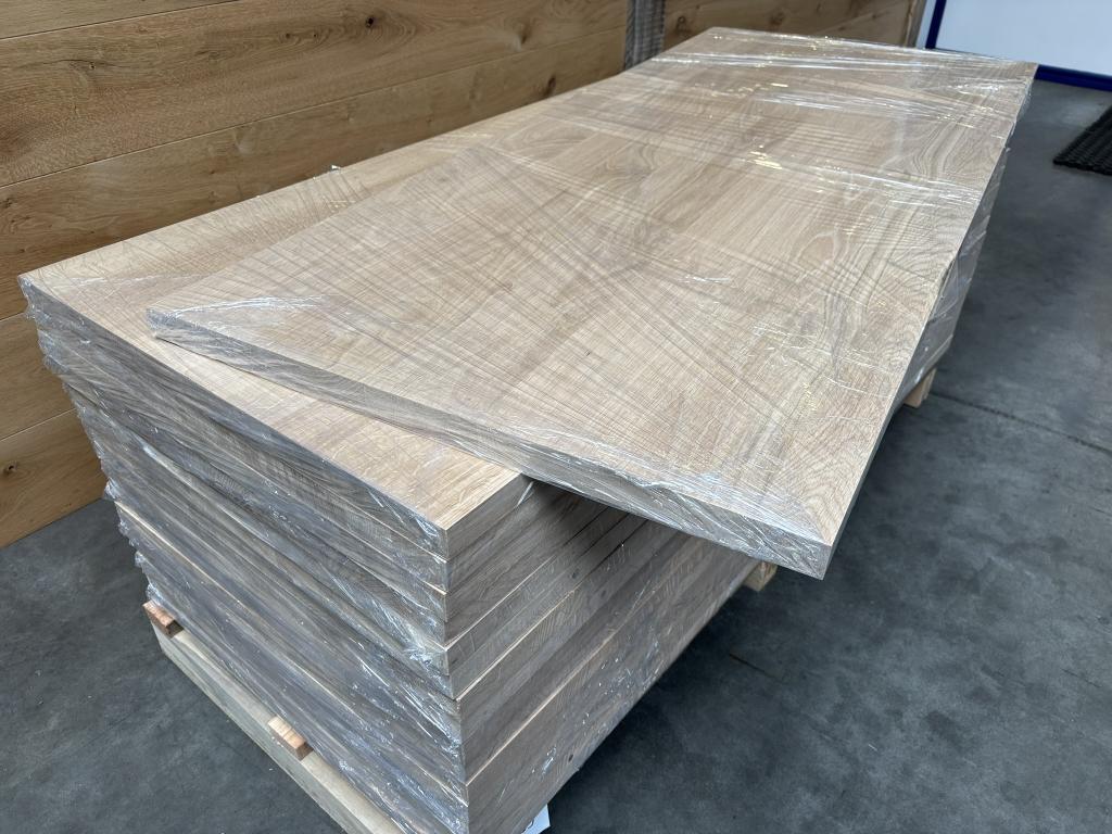 33 MM Eiken foutvrije timmerpanelen meubelpaneel doorgaand