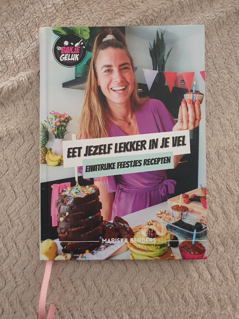 eet jezelf lekker in je vel boek  eiwitrijk feestje., Dieet en Voeding, Verzenden, Mariska Benders, Nieuw