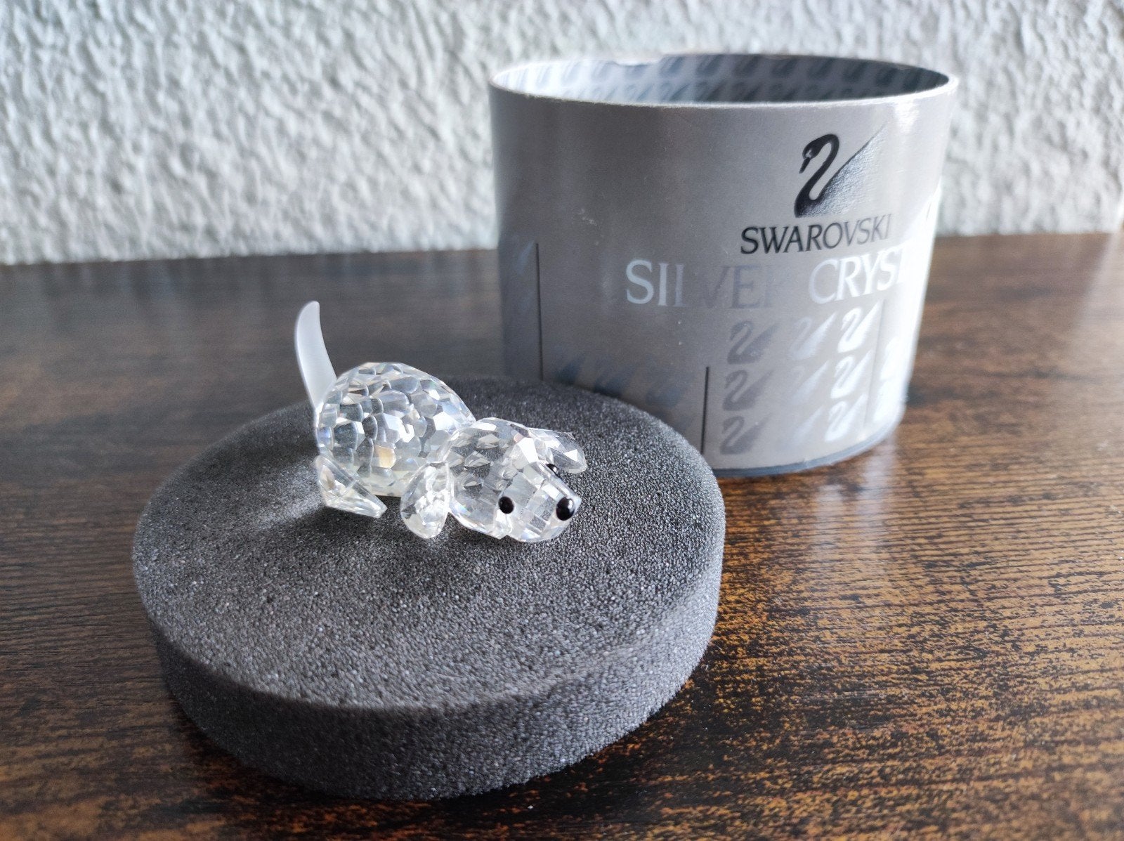 Swarovski Kristal Beagle Puppy, Verzamelen, Swarovski, Ophalen, Zo goed als nieuw, Figuurtje
