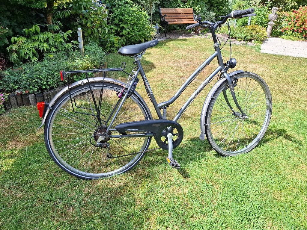 Dames/stationsfiets, Fietsen en Brommers, Fietsen | Dames | Damesfietsen, Gebruikt, Velgrem, 47 tot 50 cm, Versnellingen