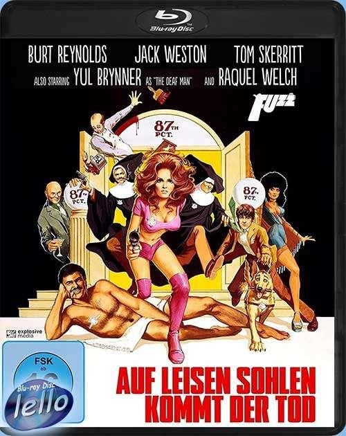 Blu-ray: Fuzz (1972 Burt Reynolds, Raquel Welch) DE niet NLO, Cd's en Dvd's, Blu-ray, Ophalen of Verzenden, Zo goed als nieuw