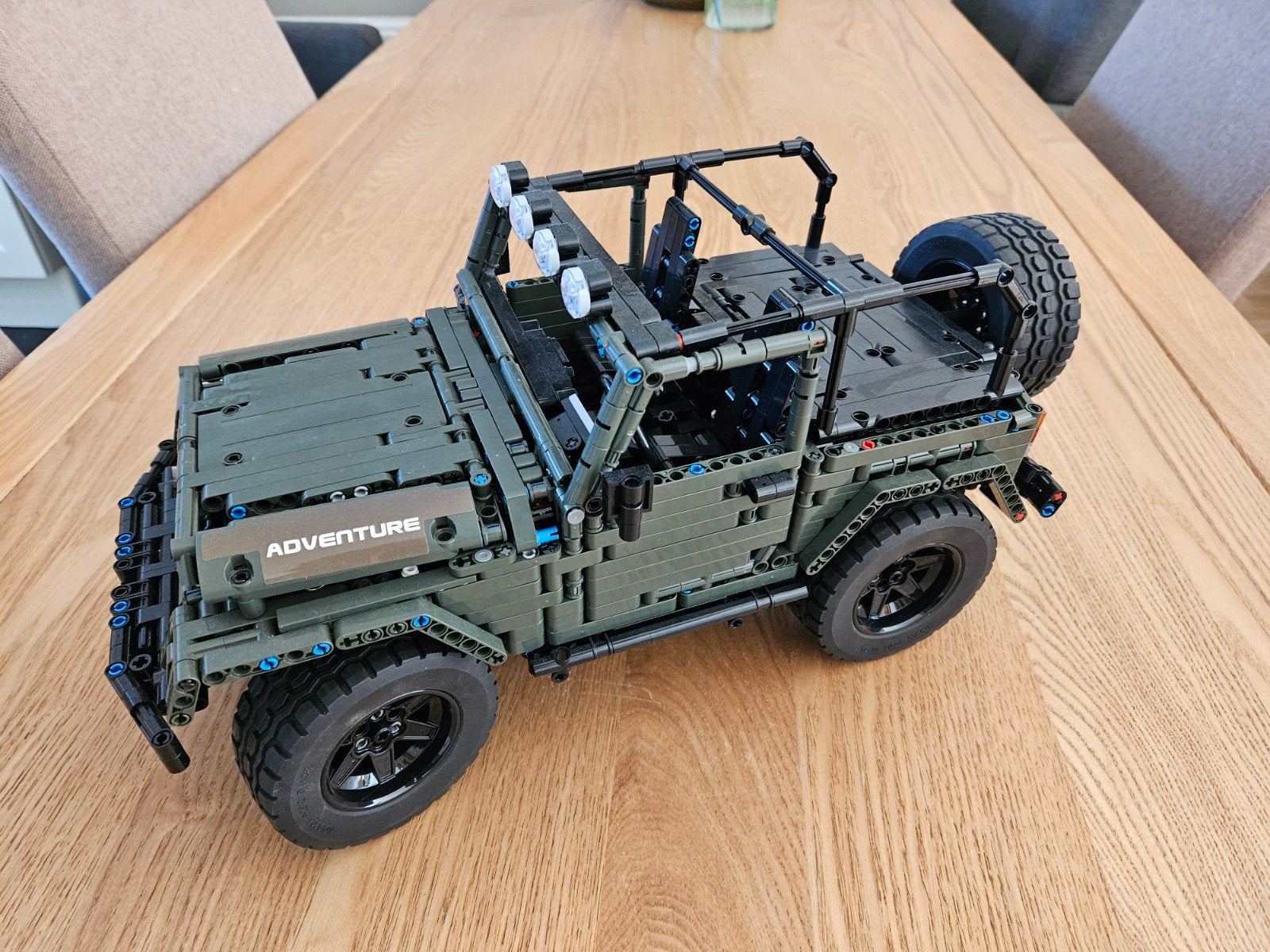 Mould King 13124 Jeep Wrangler Technic Bouwstenen met doos, Ophalen of Verzenden, Gebruikt, Overige merken