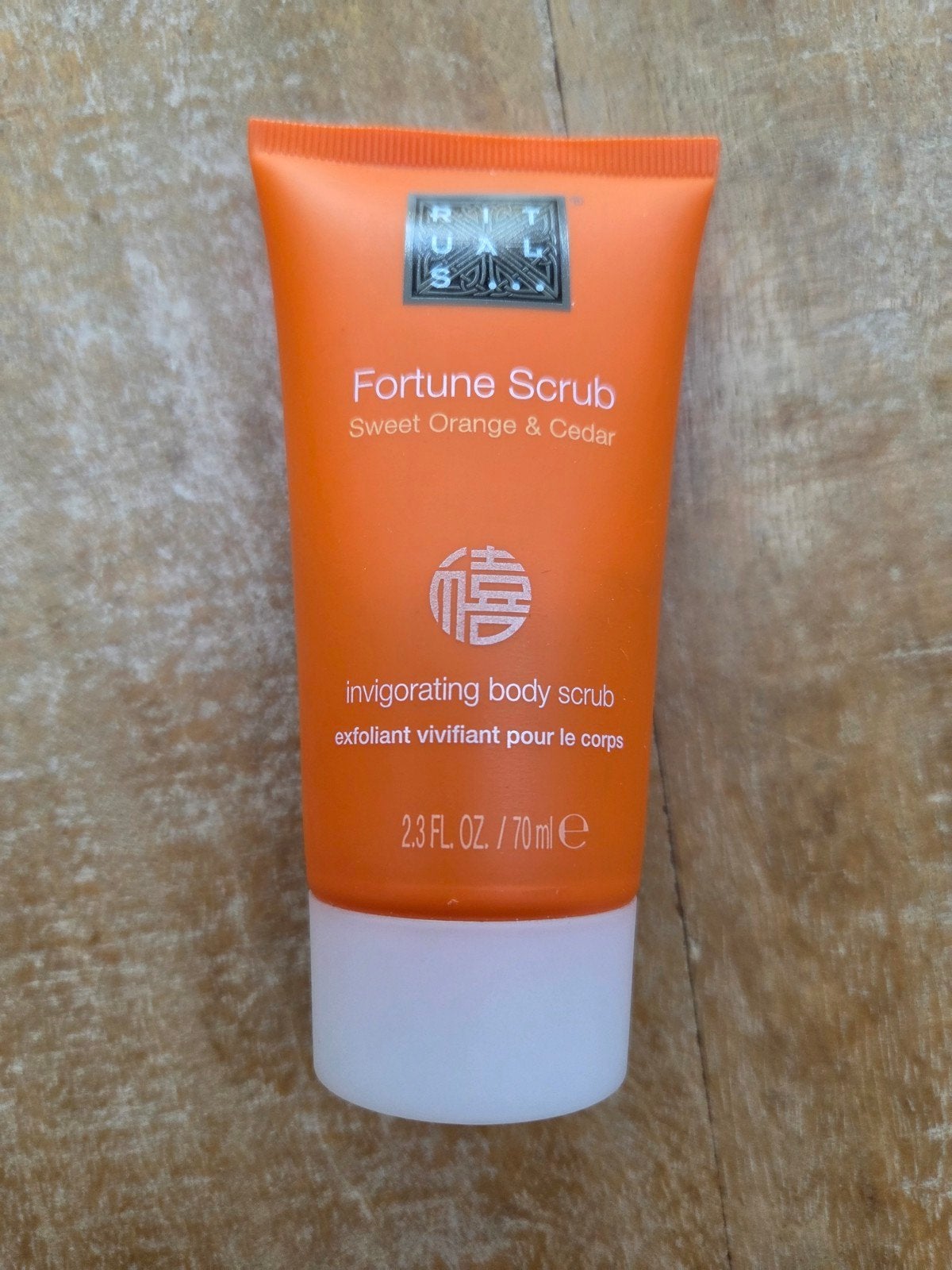 Rituals Fortune Scrub Sweet Orange & Cedar 70ml, Ophalen of Verzenden, Nieuw, Overige typen