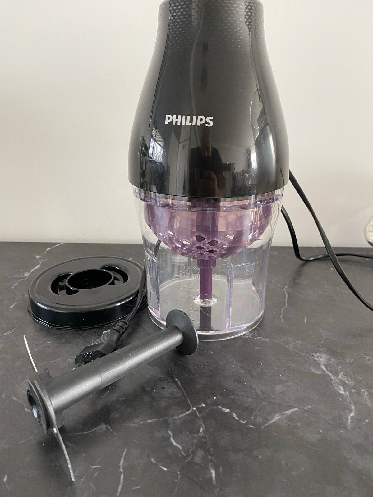 Philips hakmolen/blender - Compact en krachtig, Ophalen of Verzenden, Zo goed als nieuw, Blender