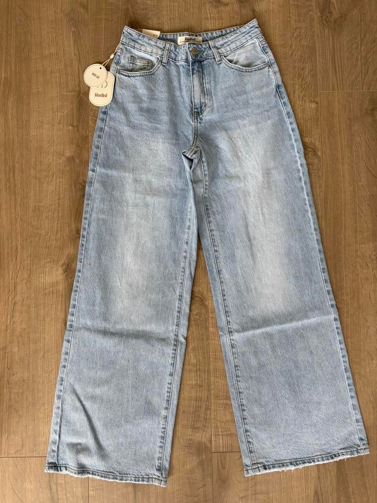 Nieuw! Redial Paris wide leg jeans maat 36, Ophalen of Verzenden, Nieuw, Blauw, W27 (confectie 34) of kleiner