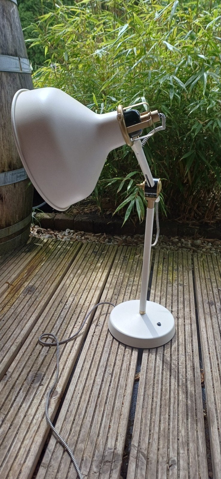 Leeslamp, Ophalen