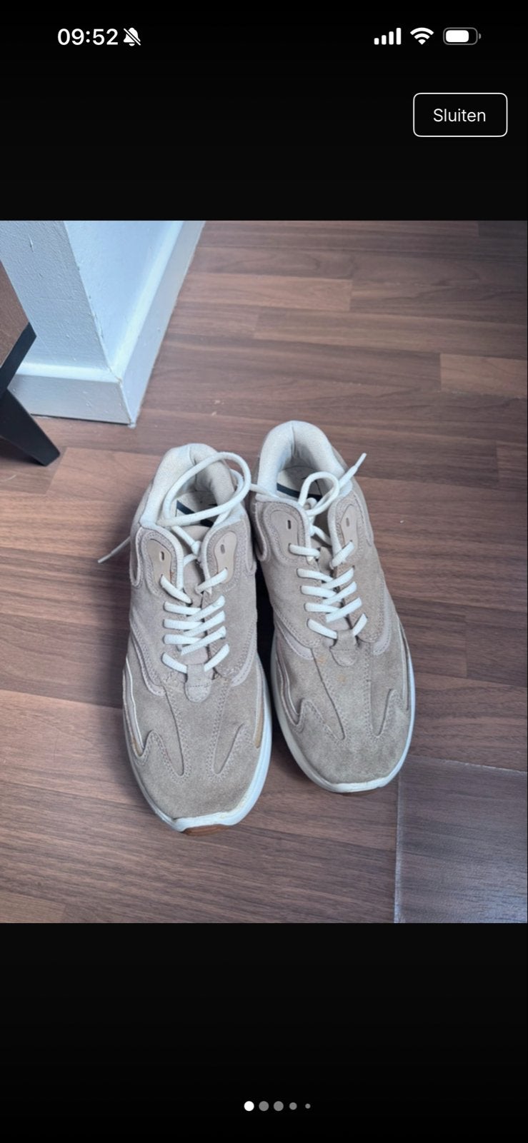 Mooie Zara sneakers maat 39, Ophalen of Verzenden, Gedragen, Beige, Sneakers of Gympen