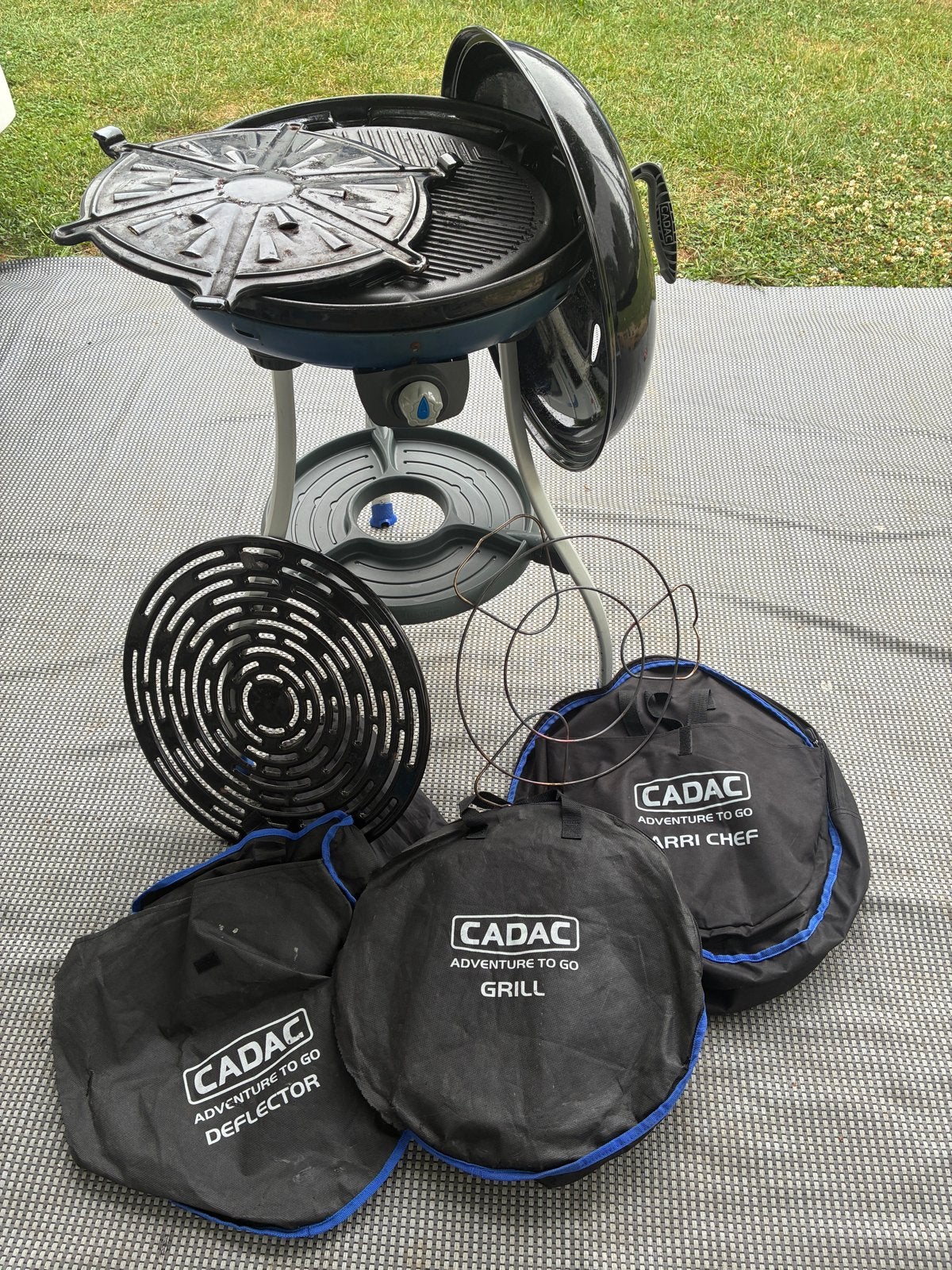 Cadac Carri Chef 2 BBQ/Skottelbraai met accessoires, Ophalen, Gebruikt