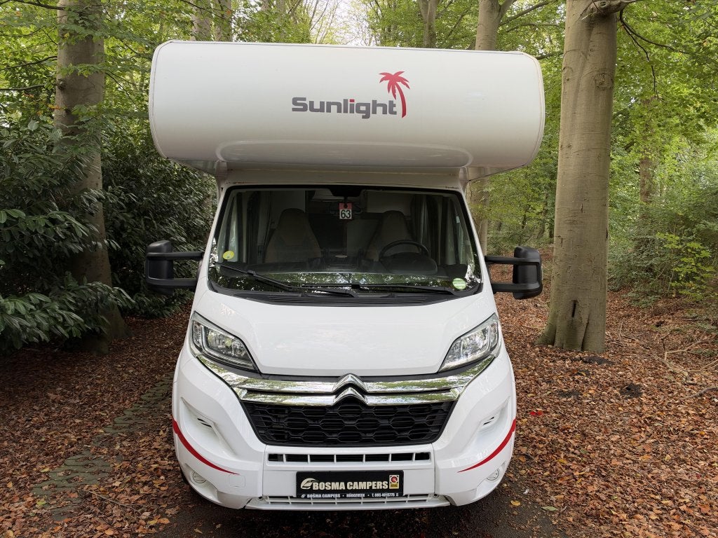 Sunlight A 68 Alkoof Airco 6 Persoons Garage 2018, Standaard zit, Ringverwarming, 6 tot 7 meter, Bedrijf