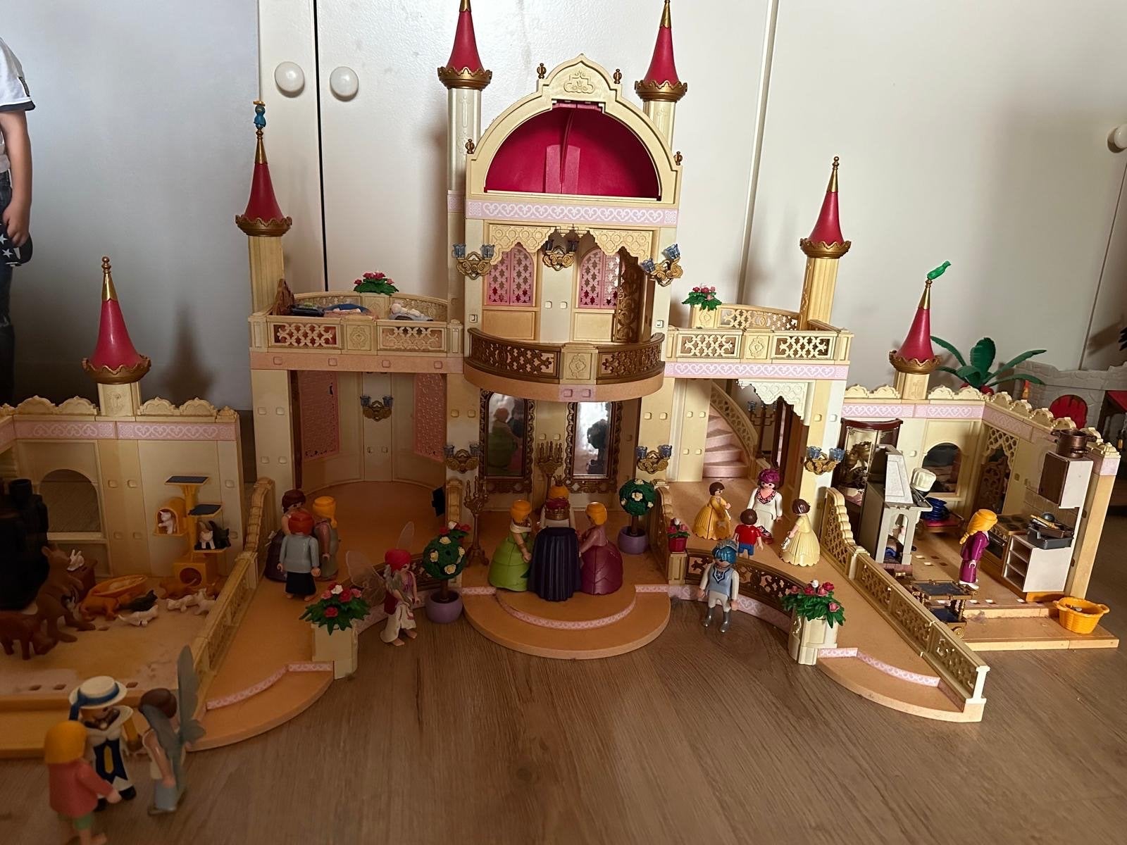 Playmobil Prinsessenkasteel met veel figuren en accessoires, Ophalen, Complete set, Zo goed als nieuw, Kasteel/Fort