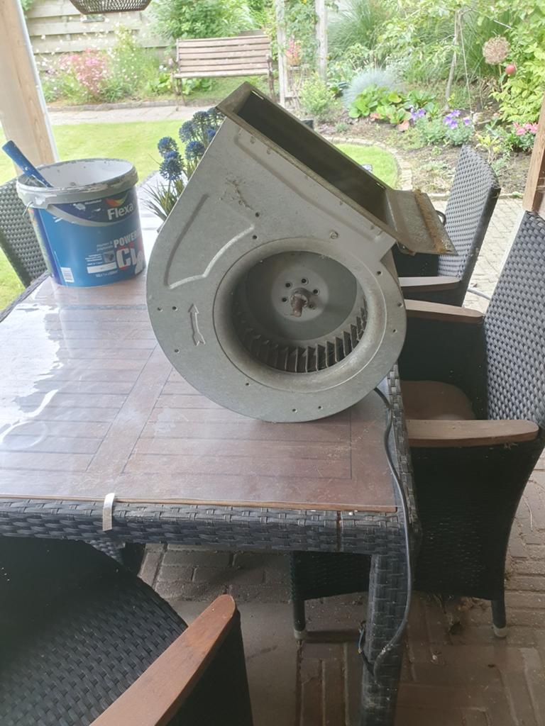 Brink Fuore Ventilator Hetelucht Verwarming, Ophalen of Verzenden, Gebruikt, Ventilator