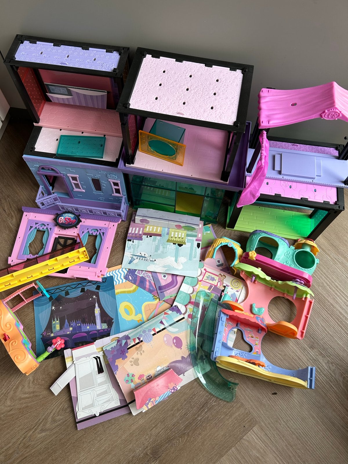 Littlest Pet Shop speelset met accessoires, Kinderen en Baby's, Ophalen of Verzenden, Gebruikt, Meisje