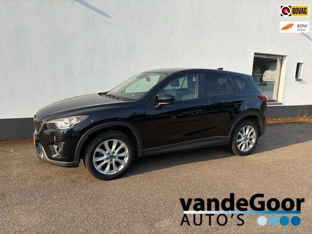 Mazda CX-5 2.0 TS 2WD, '15, pdc, navi, trekhaak, keurige aut, Auto's, Voorwielaandrijving, Stof, 4 cilinders, Zwart