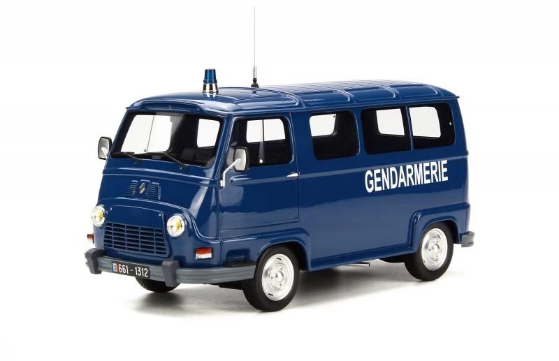 Renault Estafette Gendarmerie 1:18 Otto Models OT256, Ophalen of Verzenden, Nieuw, Auto, OttOMobile