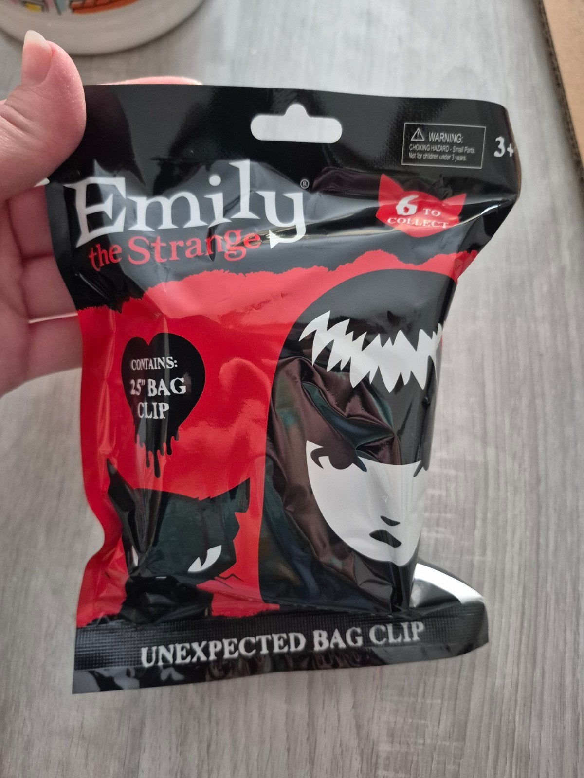 Nieuwe emily the strange bag clip, Ophalen of Verzenden, Nieuw