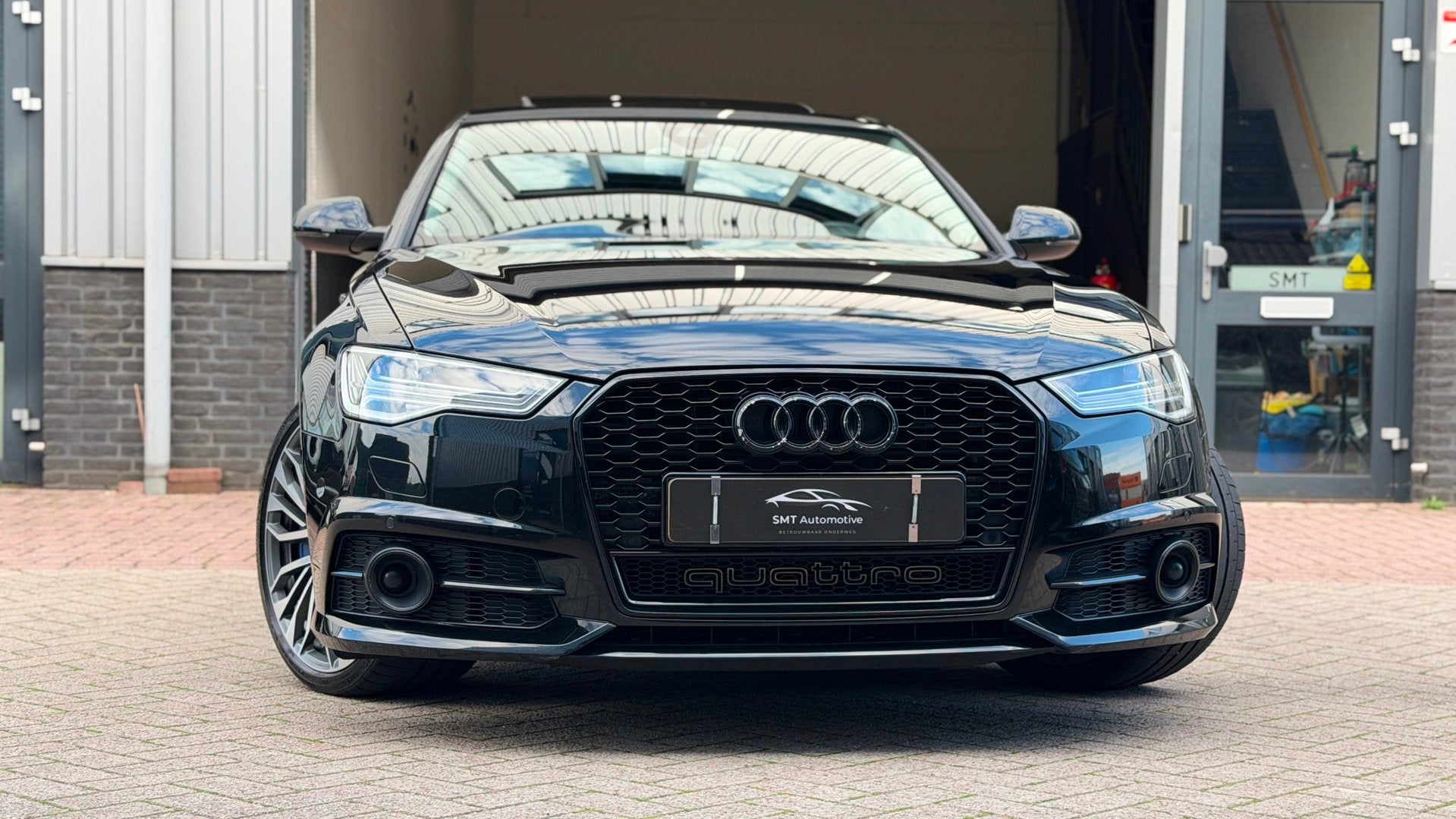 Audi A6 Limousine 3.0 TFSI Quattro 333PK | BTW | Garantie, Auto's, Gebruikt, 2995 cc, Zwart, Bedrijf