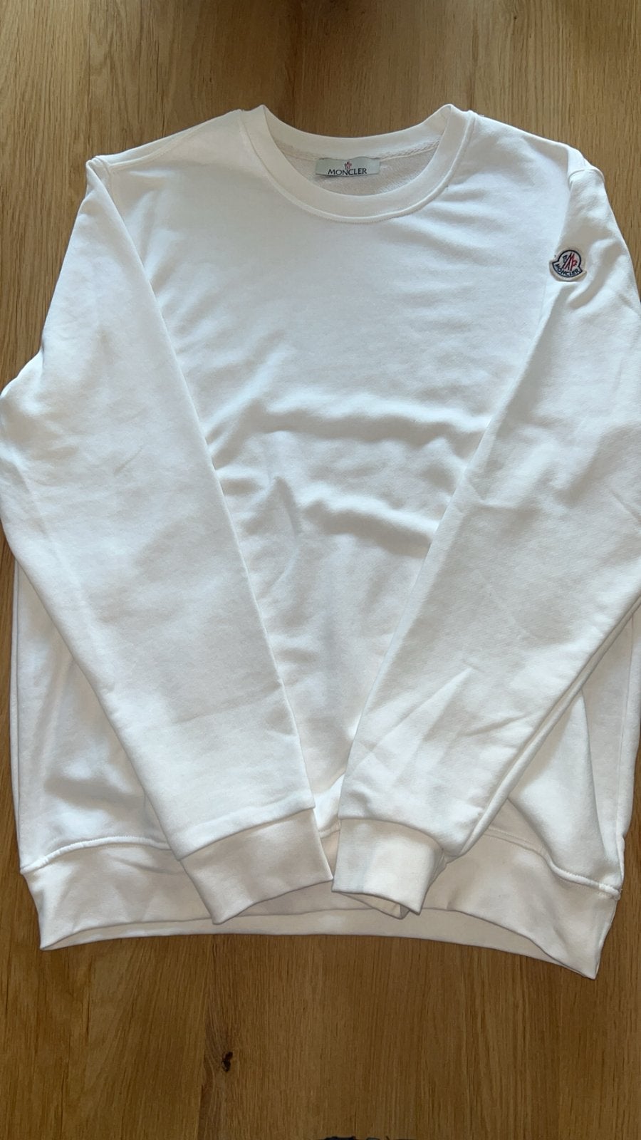 Moncler trui maat XL/S nieuw, Ophalen of Verzenden, Nieuw, Maat 56/58 (XL), Wit