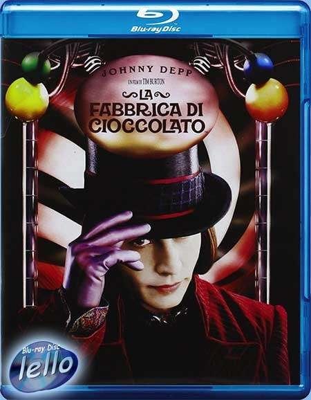 Blu-ray: Charlie and the Chocolate Factory (2005) IT NLO/G, Ophalen of Verzenden, Zo goed als nieuw, Avontuur