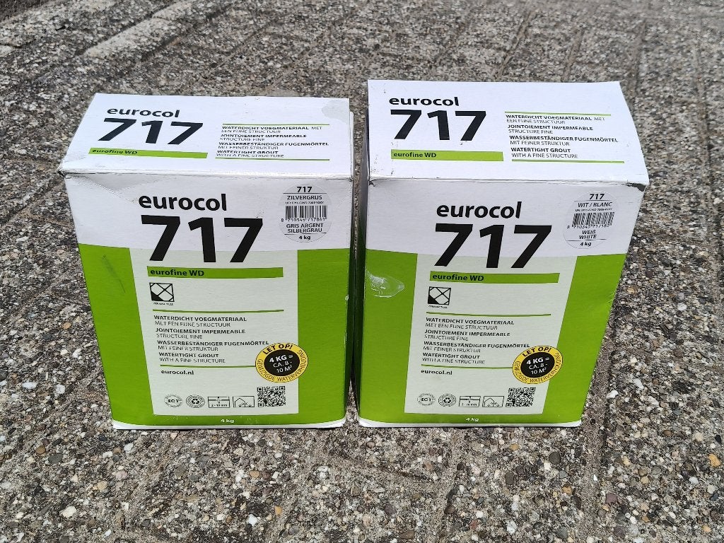Eurocol 717 voegmortel, Ophalen, Overige materialen, Gebruikt, Wandtegels