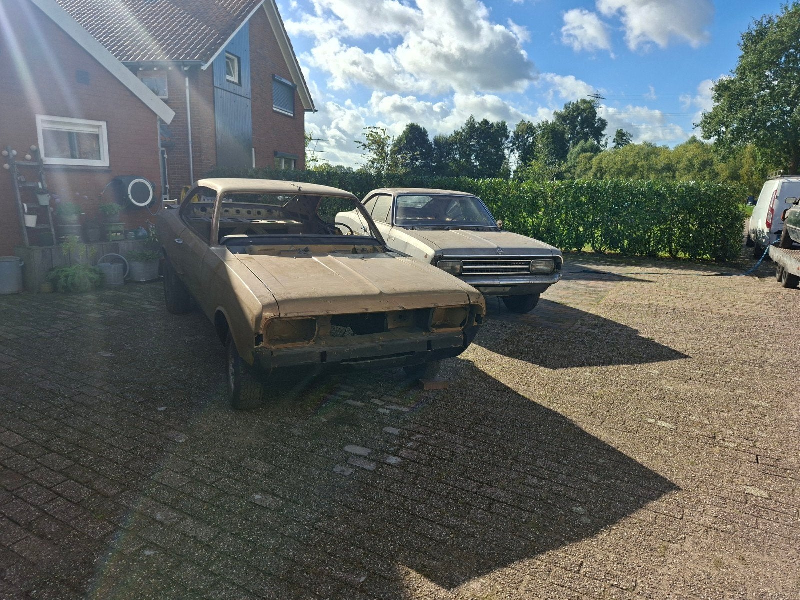 2x opel rekord c coupe commodore a coupe oldtimer, Particulier, Te koop