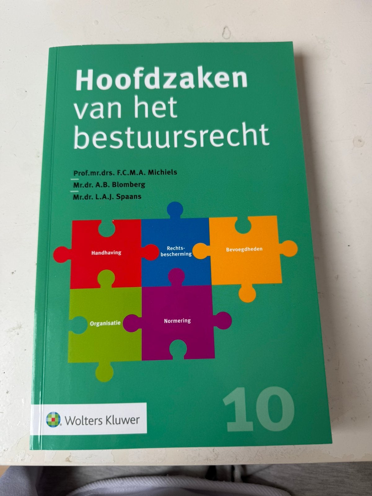 Hoofdzaken van het bestuursrecht, Ophalen of Verzenden, Zo goed als nieuw