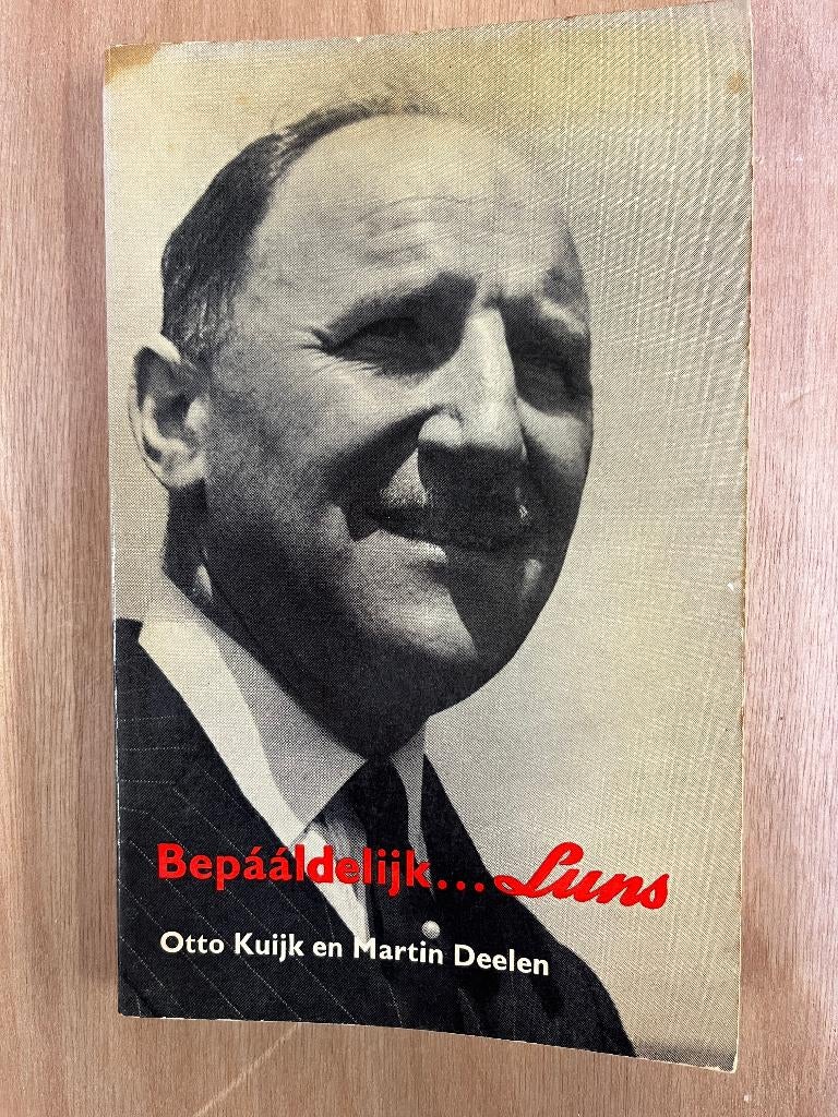 boek:  Bepaaldelijk …. Luns, Otto Kuijk, Ophalen of Verzenden, Gelezen, Otto Kuijk, Nederland