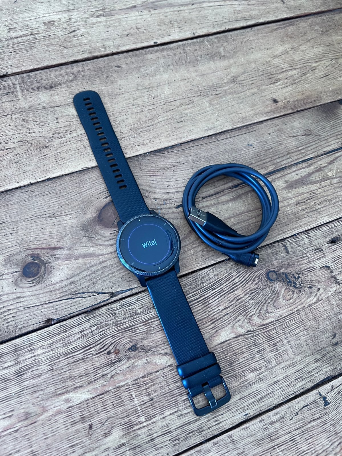 Garmin Venu 2 GPS Smartwatch Zwart met Oplaadkabel, Sieraden, Tassen en Uiterlijk, Smartwatches, Zwart, Ophalen of Verzenden, Waterdicht