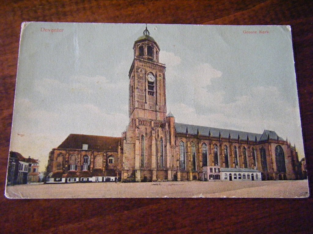 U40 - Deventer - Groote Kerk - ZEER oud, Ophalen of Verzenden, Voor 1920, Overijssel