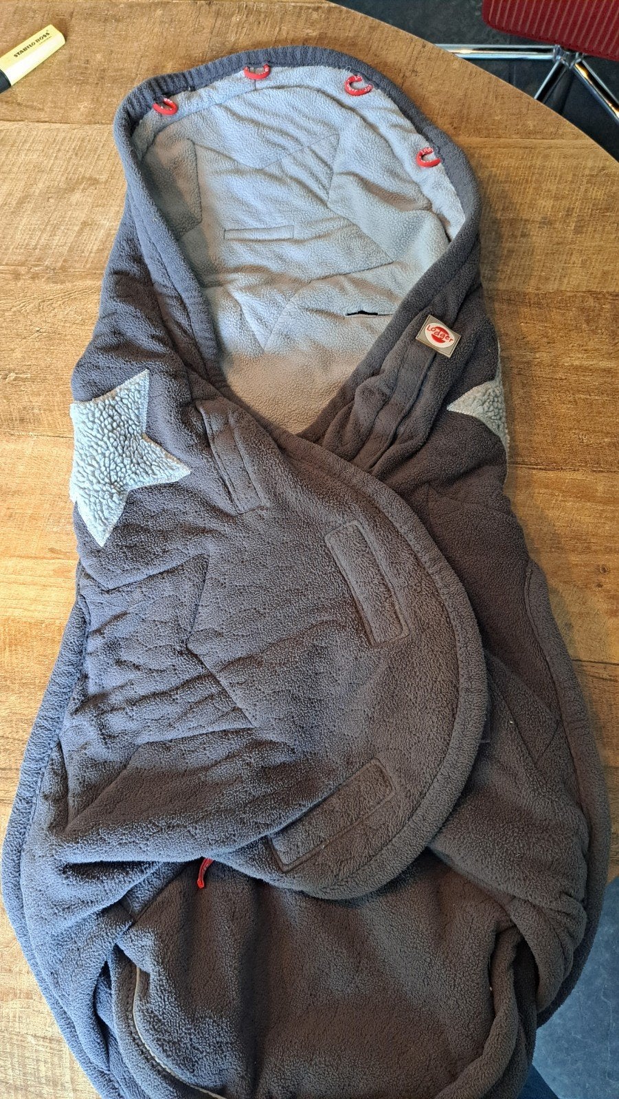 Lodger Bunker 4-seizoenen voetenzak kinderwagen, Wasbaar, Gebruikt, Lodger, Ophalen of Verzenden