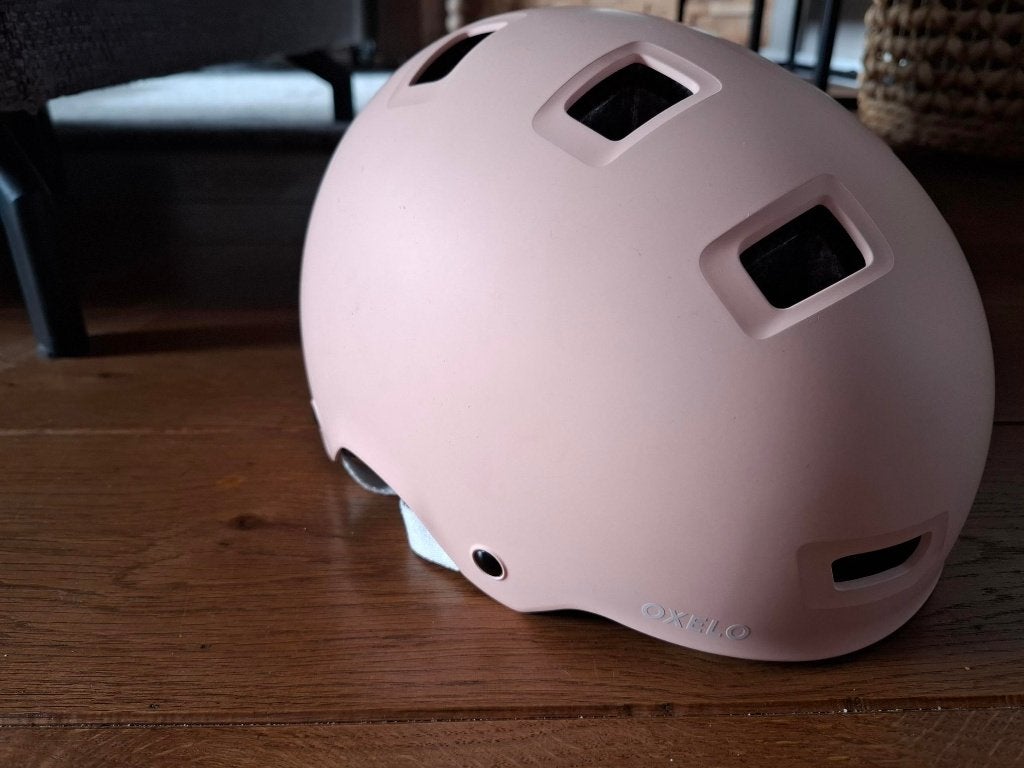 Oxelo kinder fietshelm roze, Ophalen, Meisje, Overige maten, Zo goed als nieuw